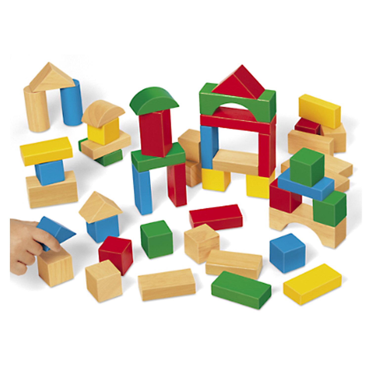 Lakeshore Tabletop Hardwood Blocks Starter Set Keywest