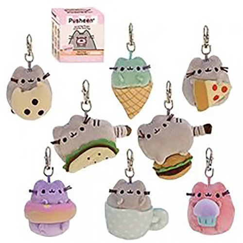 pusheen keychain plush