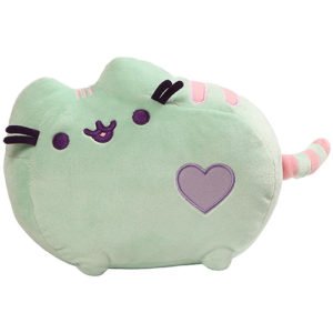 pusheen eating noodles plush