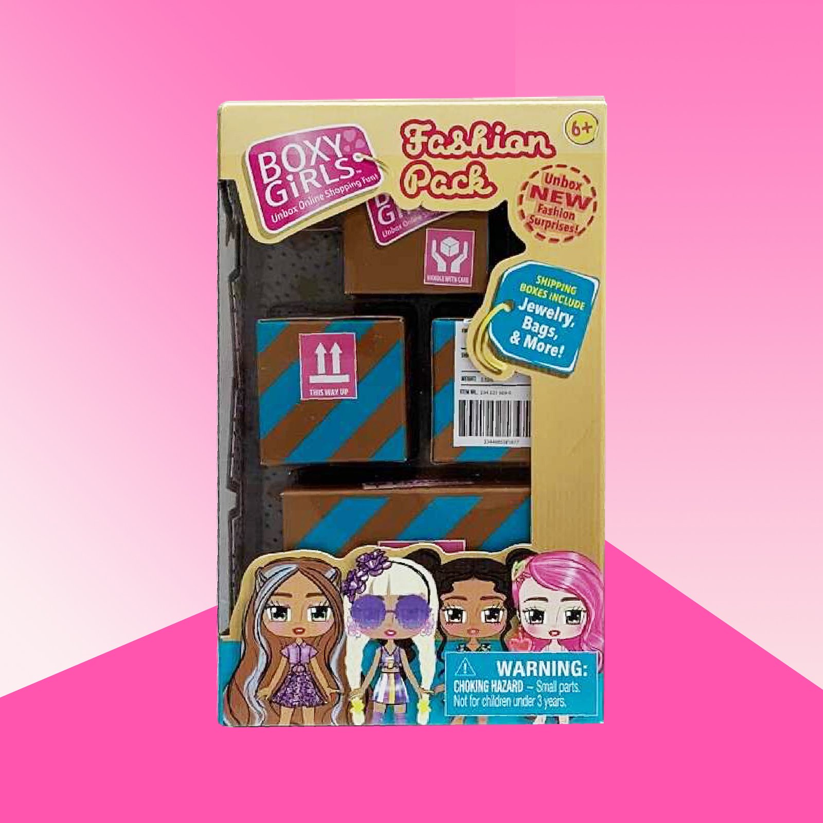 Boxy Girls Surpries Fashion Pack 4 pieces Keywest