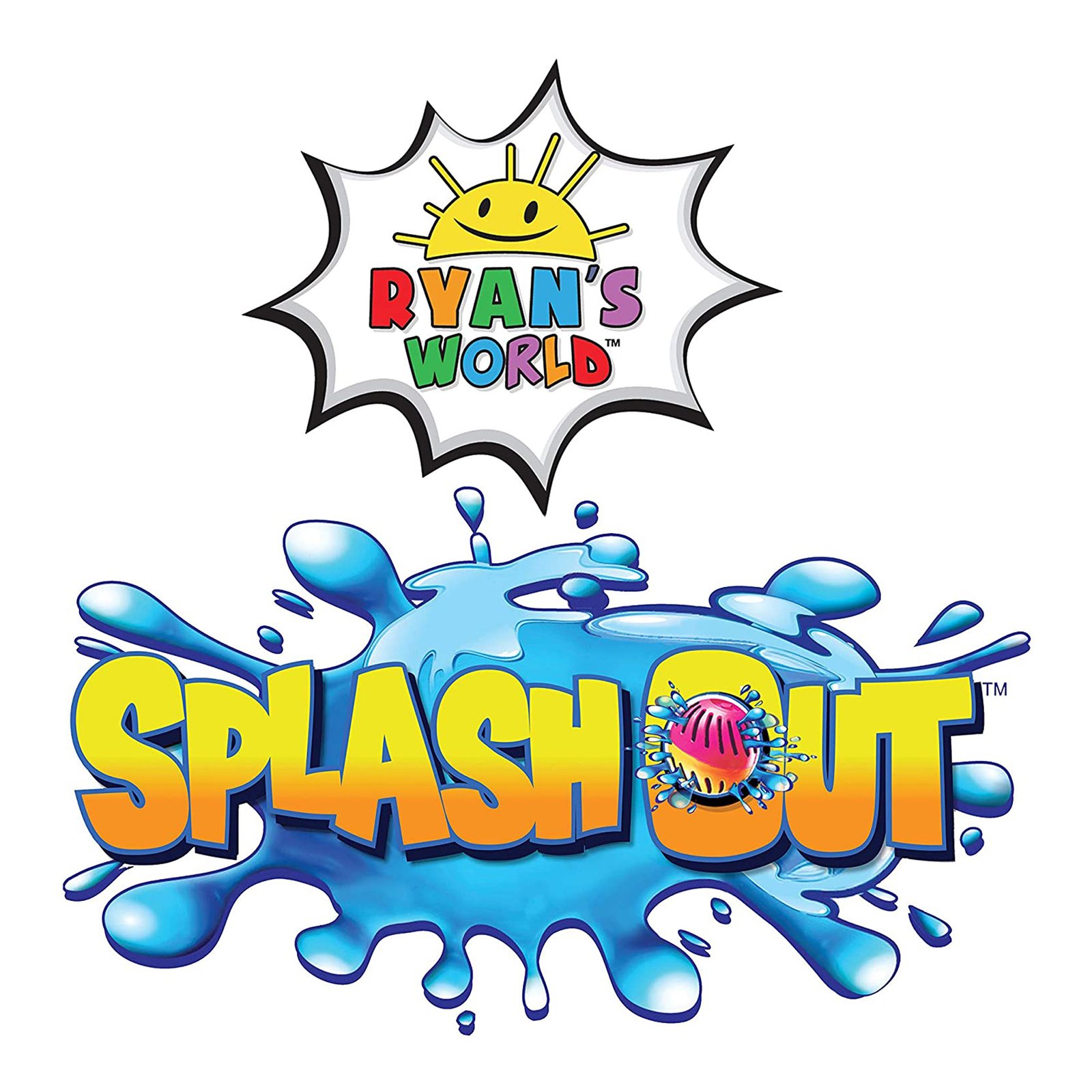 Ryan's World 31102 Splash Out Game Water Balloon Fun Keywest
