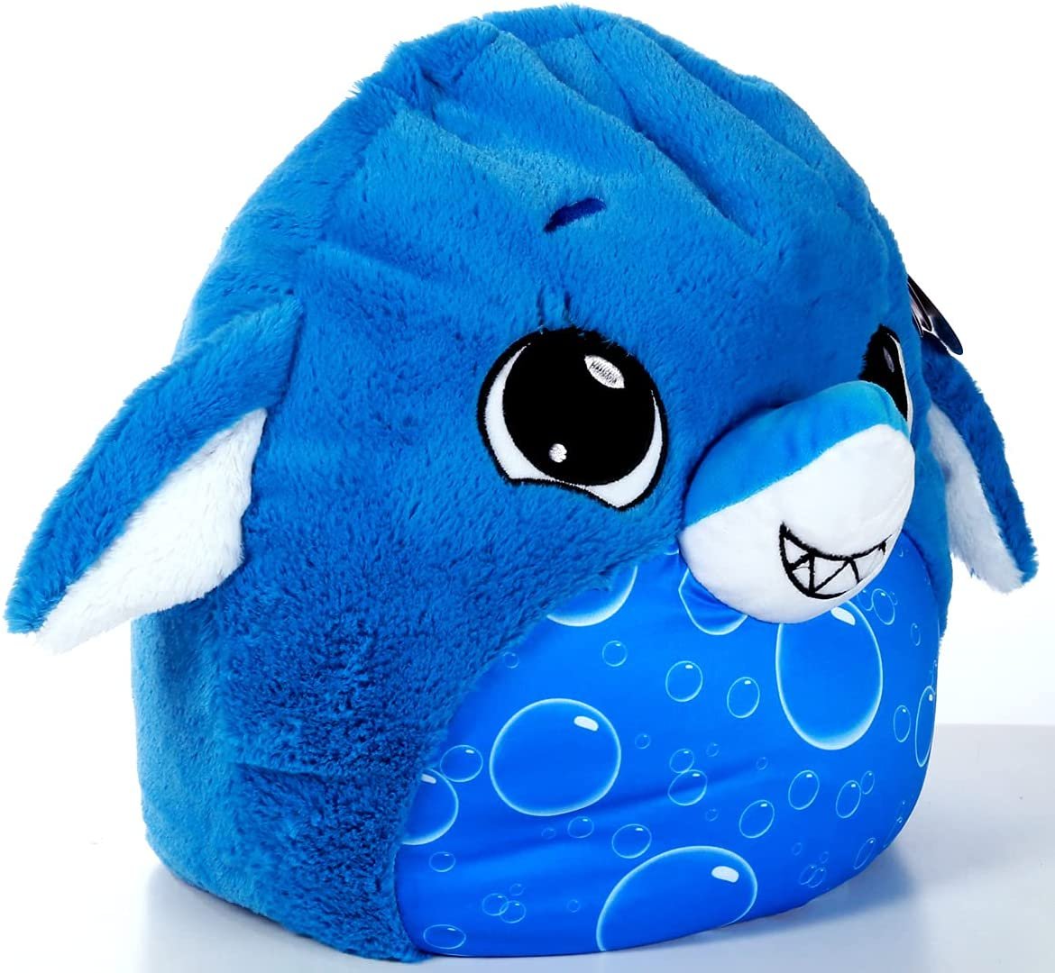 Mushabelly Grumble Sound Large Beanbag 15" Mishu Blue Shark Keywest