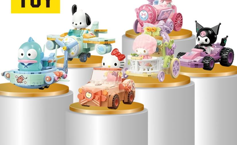 Top Toy – Original Sanrio Surprising Car Team Series Building Block Blind Box